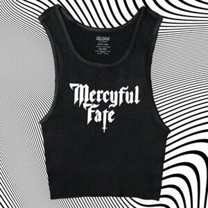 Mercyful Fate Unisex Cropped Tank